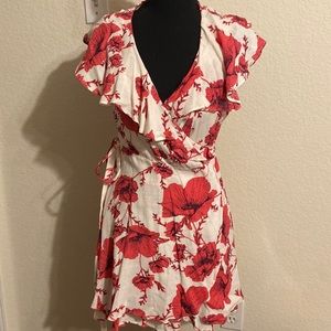 Pretty Pink Wrap Dress